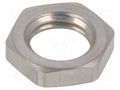 Nut; M12; 1.5; stainless steel; 17mm ELESA+GANTER GN909.5-M12X1.5