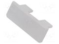 Cap for LED profiles; grey; GIZA KLUŚ K-C24539C02