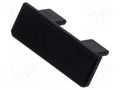 Cap for LED profiles; black KLUŚ K-C24539C07
