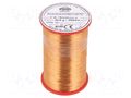 Coil wire; double coated enamelled; 0.15mm; 0.5kg; -65÷180°C INDEL DN2E0.15-0.50