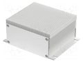 Enclosure: with panel; with fixing lugs,with heatsink; Filotec BOPLA F1048-100KWL-SET