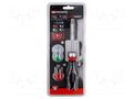 Kit: screwdriver; with ratchet; 15pcs. FACOM FACOM-ATCL.1PB