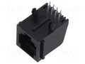 Connector: RJ45; socket; PIN: 8; 8p8c; THT; angled GCT MJ3215-88-1-2-N