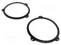 Speaker frame; 165mm; BMW; BMW 3 (E46) 1999->; BMW 3 front doors 4CARMEDIA RAM-20.449.3/K