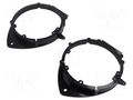 Speaker frame; 130mm,160mm,165mm; Cadillac Escalade 2007->2013 4CARMEDIA RAM-20.638.2/K