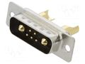 Connector: Special D-Sub; PIN: 7(2+5); plug; male; for cable; MHCD MH CONNECTORS MHCDS7W2P4