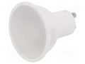 LED lamp; cool white; GU10; 220/240VAC; 400lm; P: 4.5W; 100°; 6400K V-TAC VT-205