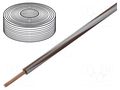 Wire; H05Z-K; stranded; Cu; 0.75mm2; LSZH; brown-white; 300V,500V HELUKABEL H05Z-K-1X0.75BR-WH