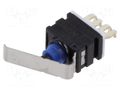 Microswitch SNAP ACTION; 0.01A/13.5VDC; SPST-NO; OFF-(ON); Pos: 2 OMRON Electronic Components D2GW-AL6L3F