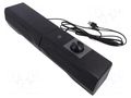 Speaker; black; Jack 3,5mm; 2402MHz÷2.48GHz; 10m; 82dB; 3W LOGILINK SP0059