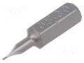 Screwdriver bit; slot; 3x0.5mm; Overall len: 25mm FELO FL02030010