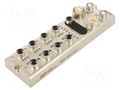 Distribution box; M12; socket; 24VDC; ADIO; IP67; IN: 16; OUT: 8 AUTONICS ADIO-EI-MA08AP-ILM