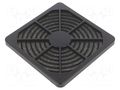 Filter; Ø120mm; plastic; 1set; black; Mounting: screw Akasa GRM120-30