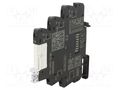 Relay: interface; SPDT; Ucntrl: 24VDC; 6A; for DIN rail mounting WEIDMÜLLER TRS-T-24VDC-1CO-M3