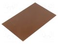 Laminate; FR4,epoxy resin; 1mm; L: 160mm; W: 100mm BUNGARD FR4100X160X10/3535