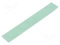Tape: heat transfer; W: 20mm; L: 130mm; Thk: 0.5mm; 2.4W/mK; glueless AG TERMOPASTY THERMOPAD24-05X20