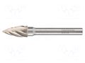 Rotary burr; Ø: 10mm; L: 65mm; aluminium; Working part len: 20mm ALPEN-MAYKESTAG ALP.780806110100