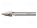 Rotary burr; Ø: 8mm; L: 8mm; metal; Working part len: 20mm; rod 6mm ALPEN-MAYKESTAG ALP.780306108100