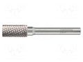 Rotary burr; Ø: 6mm; L: 50mm; metal; Working part len: 16mm; rod 6mm ALPEN-MAYKESTAG ALP.777406106100
