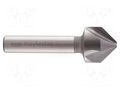 Countersink; cemented carbide; Mounting: rod 10mm; 16.5mm ALPEN-MAYKESTAG ALP.653001650100