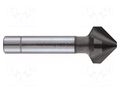 Countersink; high speed steel cobalt HSS-Co; Mounting: rod 10mm ALPEN-MAYKESTAG ALP.239702500100