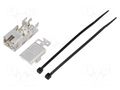 Connector: RJ45; plug; PIN: 8; Cat: 6a; shielded; 8p8c; for cable WEIDMÜLLER IE-BI-RJ45-FJ-B