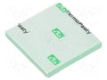 Tape: heat transfer; W: 30mm; L: 30mm; Thk: 3mm; 1.5W/mK AG TERMOPASTY THERMOPAD-15X3X30