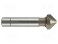 Countersink; high speed steel cobalt HSS-Co; Ø: 8mm; plunger ALPEN-MAYKESTAG ALP.229000800100
