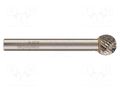 Rotary burr; Ø: 3mm; L: 38mm; metal; Working part len: 2.5mm; 6 ALPEN-MAYKESTAG ALP.787603103100