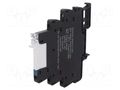 Relay: interface; SPDT; Ucntrl: 24VDC; 6A; for DIN rail mounting WEIDMÜLLER TRS-24VDC-1CO-C1D2