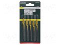 Hacksaw blade-set; wood,plastic; 57mm; 18teeth/inch; CLEAN WOOD METABO MTB.623651000