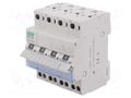 Module: mains-generator switch; Poles: 4; 230/400VAC; 40A; IP20 F&F PSA-440