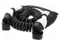 Cable: eMobility; 2x0.5mm2,3x6mm2; 230V; 7.4kW; IP55; 32A; 10m DIGITUS DK-1P32-S-100