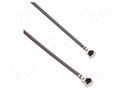 Cable; AMC female,both sides; angled; 0.05m; 50Ω AMPHENOL RF A-1PA-113-050G2