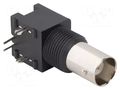 Connector: BNC; socket; female; angled 90°; 50Ω; THT; polypropylene AMPHENOL RF 031-5540-1010