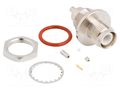 Connector: RP-TNC; socket; male,reverse; straight; 50Ω; IP67; PTFE AMPHENOL RF 031-6900