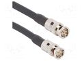 Cable; BNC male,both sides; straight; 1m; 75Ω AMPHENOL RF 095-850-186M100