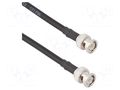 Cable; BNC male,both sides; straight; 10m; 50Ω AMPHENOL RF 095-850-278M10L