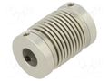 Coupling; Ø: 19mm; Ø1: 8mm; Ø2: 8mm; aluminium ELESA+GANTER 224419B88ALNI