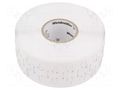 Label; 5÷8mm; polyester; white; -40÷150°C; leaded; WM; UL94HB; reel WEIDMÜLLER WM-2006390000