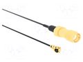 Cable; AMC female,SMA female; angled,straight; 0.15m; 50Ω AMPHENOL RF 095-902-572-150
