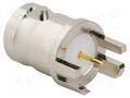 Connector: BNC; socket; female; straight; 75Ω; SMT; on PCBs; PTFE AMPHENOL RF 112641