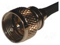 Connector: UHF (PL-259); plug; male; straight; soldering,clamp AMPHENOL RF 182103