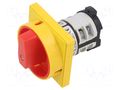 Switch: cam switch; Stabl.pos: 2; 20A; 0-1; panel; Poles: 3; Pos: 2 LOVATO ELECTRIC 7GN2010U25