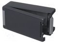 Enclosure: multipurpose; X: 128mm; Y: 259mm; Z: 90mm; BOCUBE ALU BOPLA BA-241309-F-7024