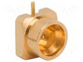 Connector: coaxial; socket; male; straight; 50Ω; SMT; on PCBs; SMPM AMPHENOL RF 925-197J-51P