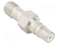 Adapter; QMA female,SMA female; Insulation: PTFE; 50Ω; brass; 6GHz AMPHENOL RF 930-100A-51S