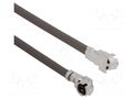Cable; AMC female,both sides; angled; 0.3m; 50Ω AMPHENOL RF A-1PA-132-300B2