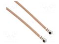 Cable; AMC female,both sides; angled; 0.15m AMPHENOL RF A-1PA-178-150N2