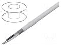 Wire; Alpha Essential High Low Temperature; 2x22AWG; stranded ALPHA WIRE 2834/2-WH005
